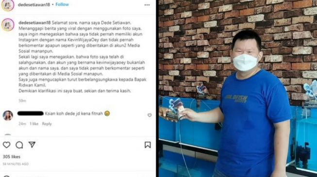 Siapa Kevin Wijaya Oey Sebenarnya? Dede Setiawan Beri Klarifikasi Fotonya Disalahgunakan