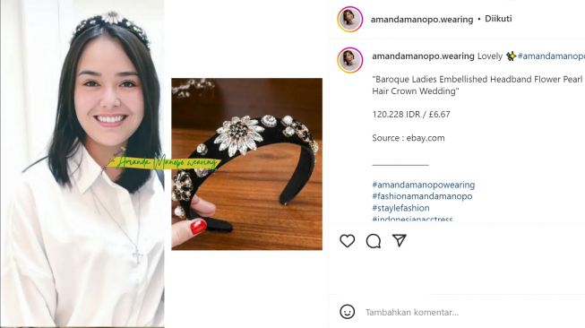 Bando Amanda Manopo (iinstagram/amandamanopo.wearing)