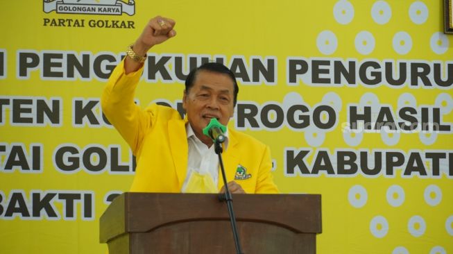 Tiga Parpol Solid, Golkar DIY Yakin Airlangga Hartarto Tak Masuk Daftar Reshuffle Jokowi