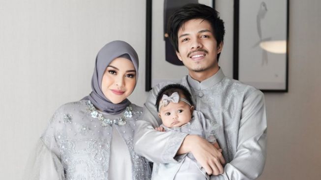 Aural Hermansyah, Atta Halilintar, dan Baby Ameena - (Instagram)