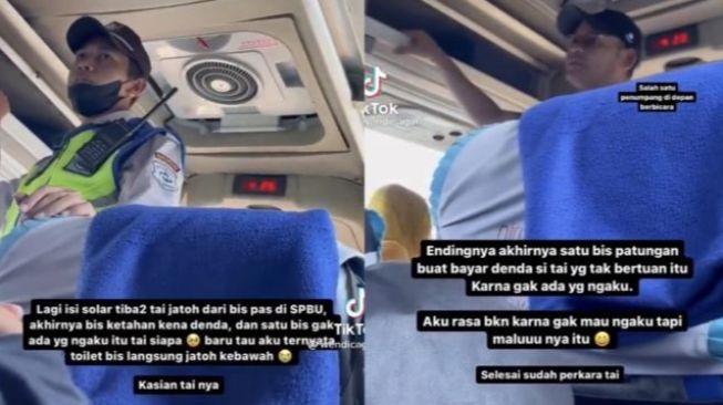 5 Fakta Insiden Bus Didenda Gegara Tinja Jatuh di SPBU, Tak Ada yang Ngaku