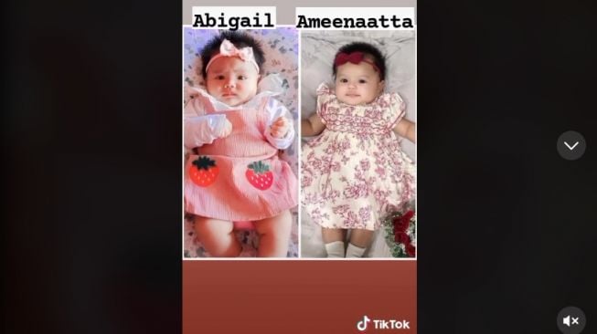 Viral di TikTok, Bayi Ini Mirip Ameena Anak Atta Halilintar, Warganet: Mereka Bestiean