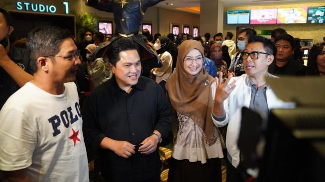 Nonton Film Gatotkaca, Erick Thohir Ingin Pop Culture Indonesia Bisa Mendunia seperti Korea