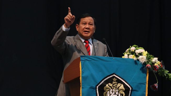 Sebut Tidak Berkampanye Dihadapan Para Wisudawan Universitas Pancasila, Prabowo: Saya Ini Menteri Loh