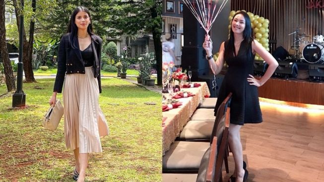 Adu gaya Sabrina Chairunnisa dan Kalina Oktarani (Instagram/@sabrinachairunnisa_/kalinaocktaranny)