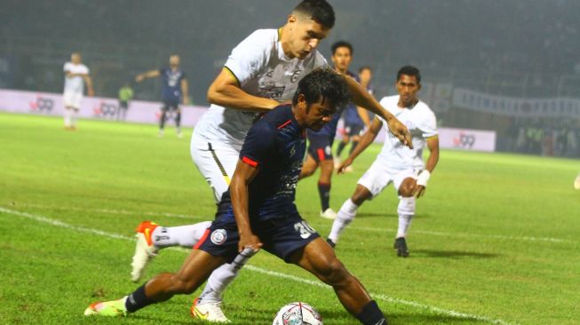 Hasil Uji Coba Arema FC vs Rans Nusantara FC: Singo Edan Menang Telak 4-0