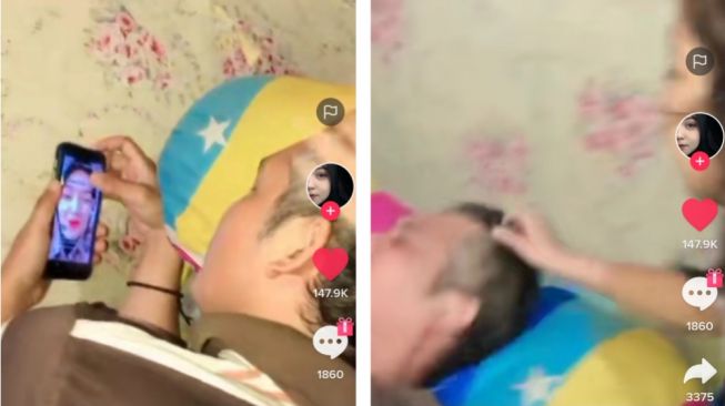 Bapak Tonton Wanita Cantik di TikTok, Sang Anak Murka Hingga Lakukan ini