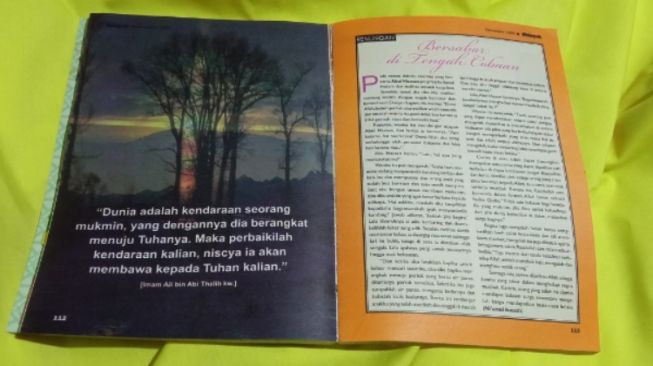 Belajar dari Majalah Hidayah: Pentingnya Memupuk Kesabaran dalam Kehidupan Sehari-hari