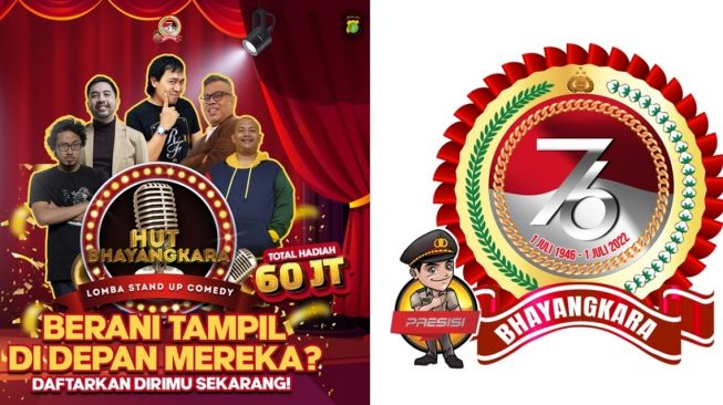 Polda Metro Jaya Gelar Lomba Standup Comedy, Komeng dan Abdel Jadi Juri