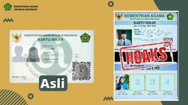 Geger Kartu Nikah Berisi 4 Kolom Istri, Ini Komentar Kemenag RI