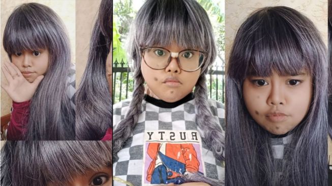 Pangling Pakai Rambut Silver, Kekeyi Dianggap Mirip Barbie Kumalasari