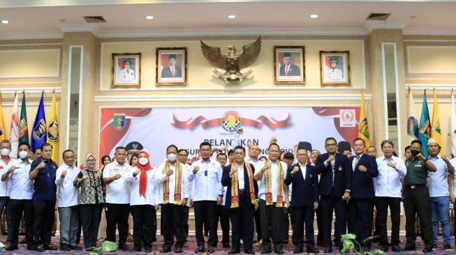 Pengprov Percasi Lampung 2022-2026 Resmi Dilantik. [Percasi Lampung]