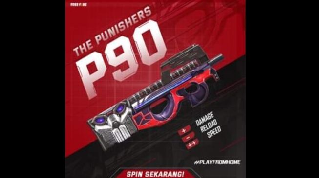 Dapatkan Punishers Weapon Loot Crate, Klaim Kode Redeem FF 8 Juni 2022