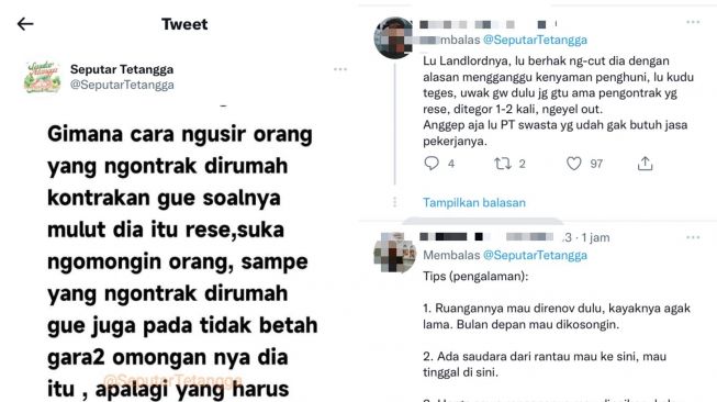 Penyewa Kontrakannya Punya Mulut Rese hingga Bikin Penghuni Lain Nggak Betah Tinggal, Landlord Ini Bingung Cara Usirnya