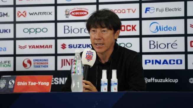 Pelatih Timnas Indonesia, Shin Tae-yong. [dok. PSSI]