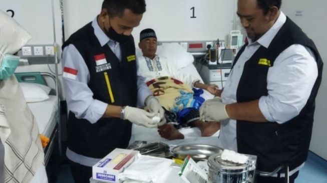 Kaki Dua Calon Haji Indonesia Melepuh dan Dirawat di RS Arab Saudi, Seorang dari Embarkasi Padang