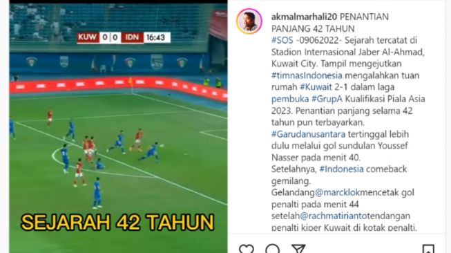 Timnas Indonesia Sukses Pecundangi Kuwait, Penantian Panjang 42 Tahun Terbayar