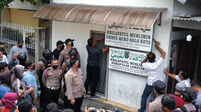 Polresta Solo Periksa 5 Pengurus Khilafatul Muslimin