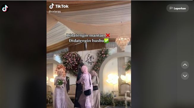 Viral Kisah Lelaki Kalah Saing dengan Karakter Anime di Pelaminan, Videonya Bikin Warganet Salfok