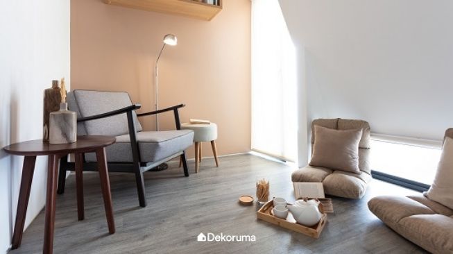 Inspirasi Desain Interior Rumah Japandi Minimalis Terbaru. (Dekoruma)