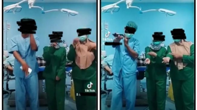 Viral Oknum Nakes Diduga Bikin Konten TikTok di Dekat Pasien Jelang Operasi, Jadi Perdebatan Publik