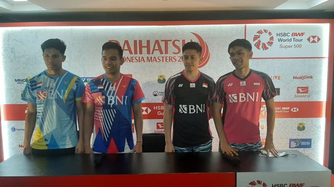 Menangi Perang Saudara di Indonesia Masters 2022, Fajar/Rian Kagum Atmosfer Suporter