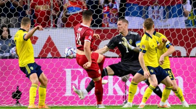 UEFA Nations League: Luka Jovic Antar Serbia Benamkan Swedia 1-0