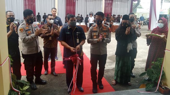 Asabri Resmikan Gedung Layanan Polsek Bantarbolang