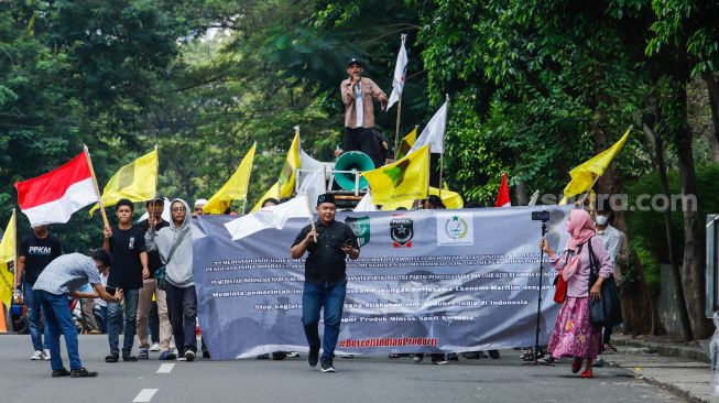 Aksi Bela Nabi Muhammad, PA 212 Geruduk Kedubes India Selepas Salat Jumat