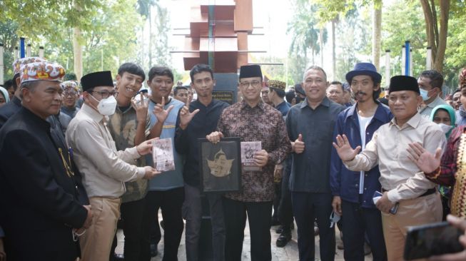 Anies Baswedan Resmikan Monumen Instalasi Sakai Sambayan di Metro: Menandakan Kota Inklusif