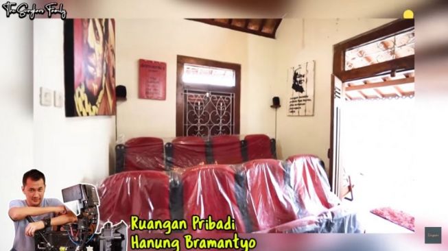 Bioskop di Rumah Artis (YouTube/ The Sungkars Family)