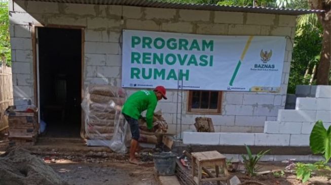 Bantu Mustahik di Jabodetabek, Baznas Gencarkan Program Renovasi Rumah Tidak Layak Huni