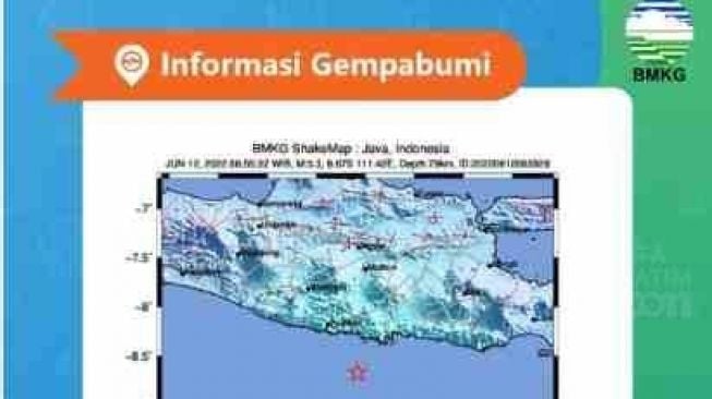 Gempa Bumi Berkekuatan 5,3 Guncang Pacitan dan Sekitarnya, Getaran Bahkan Sampai Yogyakara