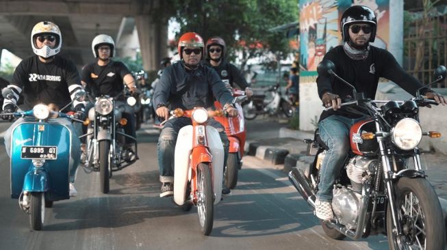 Tidak Melulu Pakai Otot, Bikers Dakwah Tebar Kedamaian lewat Lagu