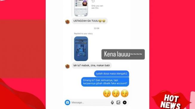 unggahan Awkarin (Instagram/@lambe_turah)