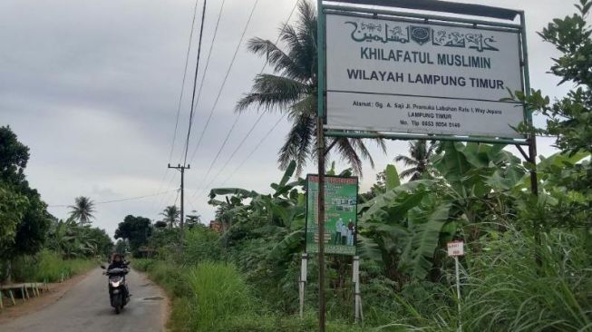 Menghalangi Polisi Geledah Kantor, Dua Anggota Khilafatul Muslimin di Bandar Lampung Ditetapkan Tersangka