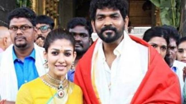 Pengantin Baru Nayanthara dan Vignesh Shivan Keciduk Pakai Sendal di Kuil