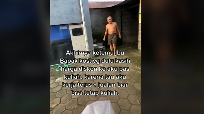 Balas Budi ke Pemilik Kos Lamanya setelah Sukses Bekerja, Video Pria Ini Tuai Pujian