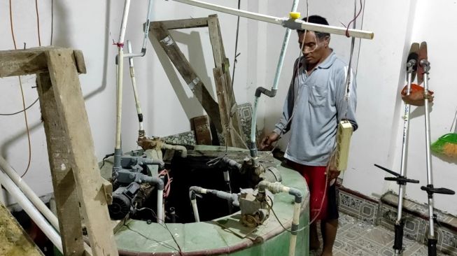 Sumur Warga di Tanjung Sakti Mengandung Air Hangat Belerang