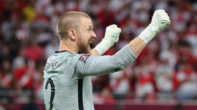 Tingkah Kocak Kiper Pengganti Australia saat Adu Penalti, Bikin Pemain Peru Kena Mental