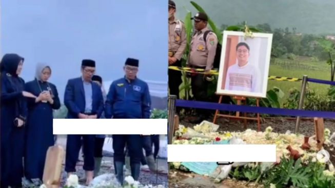 Kembali Datang ke Makam Eril, Sikap Tegar serta Keikhlasan Keluarga Ridwan Kamil Jadi Sorotan, Tuai Pujian Publik