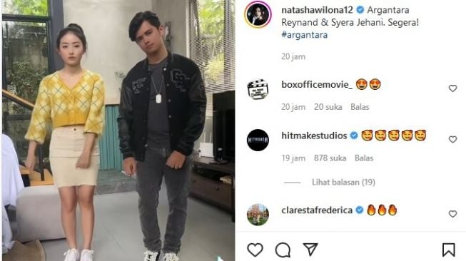 Aliando Syarief joged TikTok bareng Natasha Wilona. [Instagram]