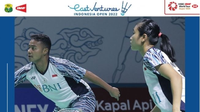 Indonesia Open 2022: Kalah, Langkah Rehan/Lisa Terhenti di Babak Awal