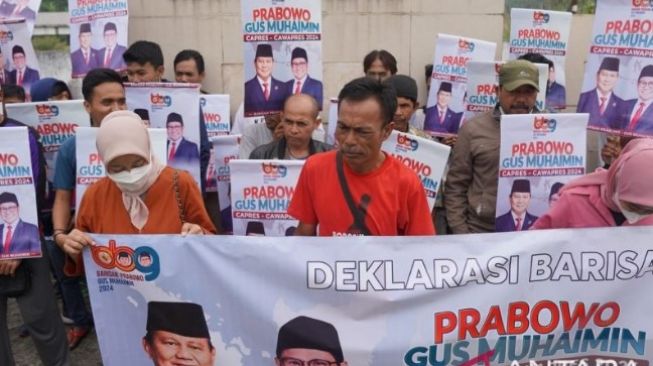 Sejumlah Komunitas Deklarasi Prabowo Subianto dan Abdul Muhaimin Iskandar Sebagai Capres dan Cawapres