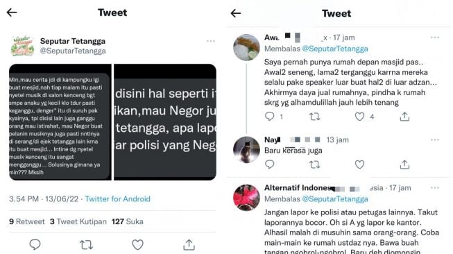 Warga Kampung Putar Musik Super Keras di Malam Hari, Curhatan Tetangga Ini Viral