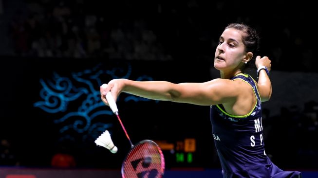 Indonesia Open 2022: Marin Merasa Beruntung Bisa Tampil di Istora Pasca Cedera Lutut Parah