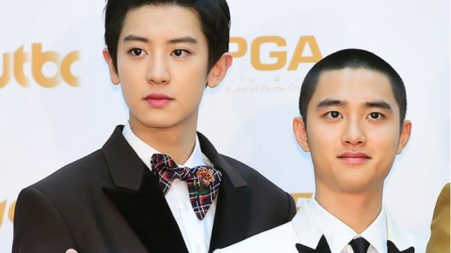 Lagi Wamil, Manisnya Chanyeol Kirim Food Truck Untuk Dukung Drama Korea D.O. EXO