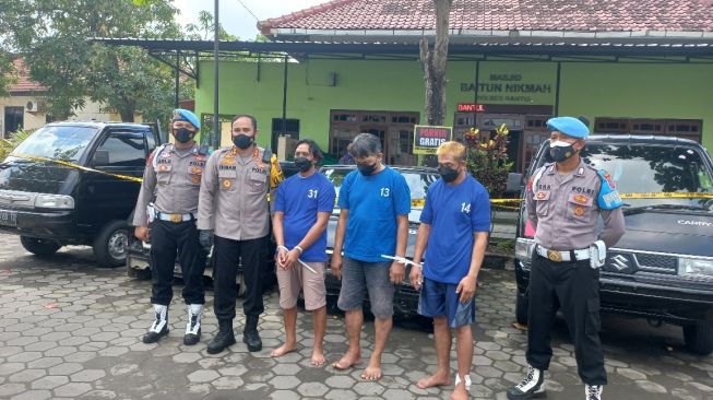 Residivis Asal Jawa Timur Gasak Mobil Pikup di Bantul, Hasil Curian Dipreteli Spare Part Dijual Terpisah