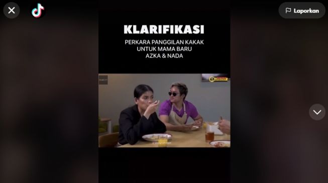 Tangkapan layar video. [TikTok/@poey.rahman]