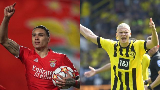 Statistik Darwin Nunez vs Erling Haaland, Siapa yang Bersinar Musim Depan?